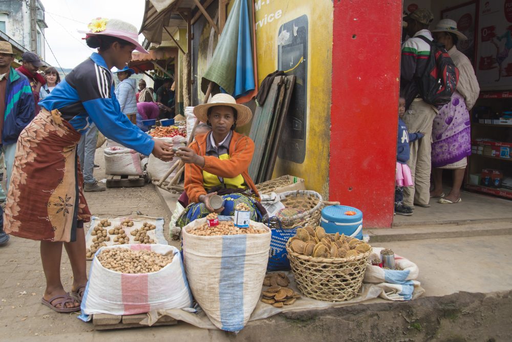 Mercatr Ambalavao. Madagascar